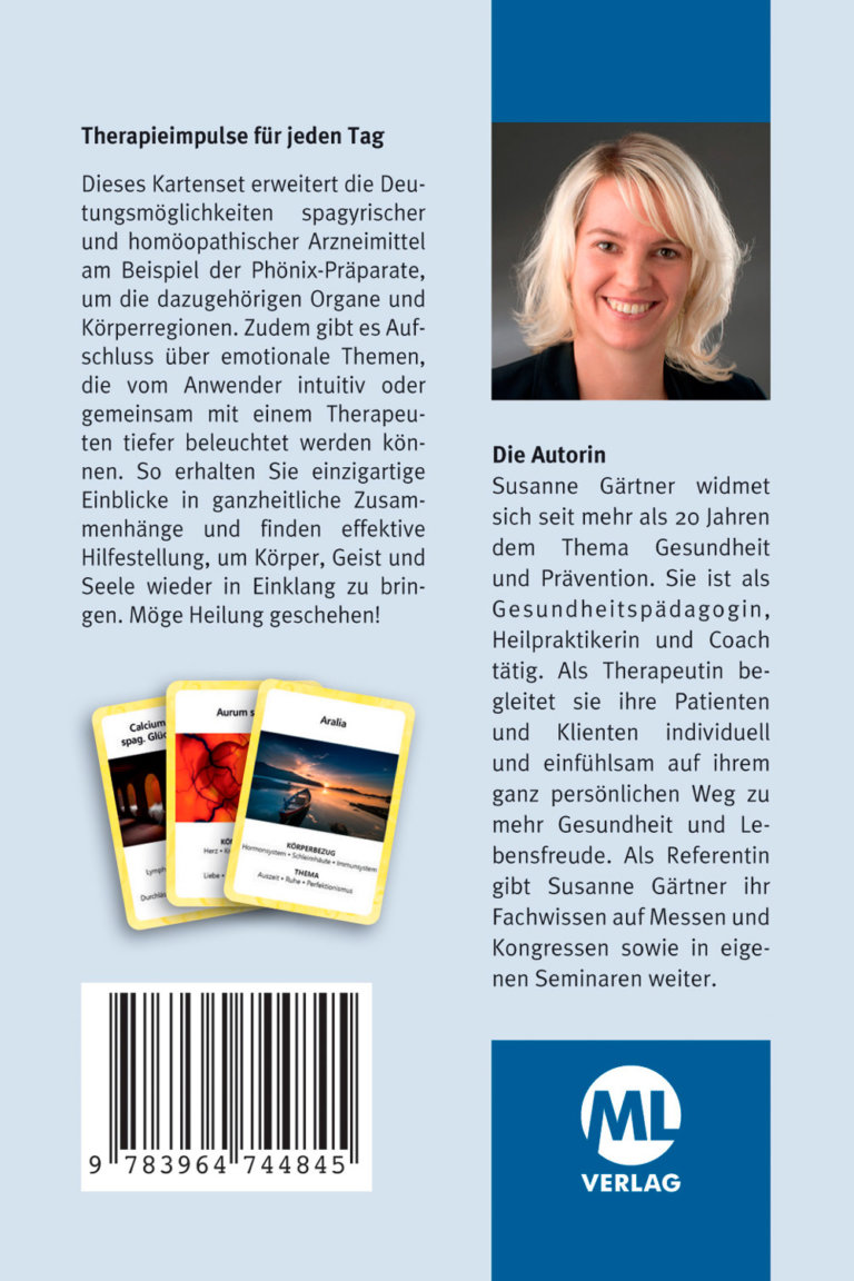 Kartenset Spagyrik gelebt Naturheilkunde intuitiv Buch Autor