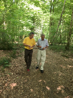 Bild von Prof. Ernst Schaack und Michael Münch