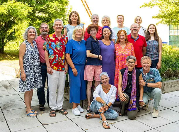 Glückliche Teilnehmer der 6. physiognomischen Studienwoche